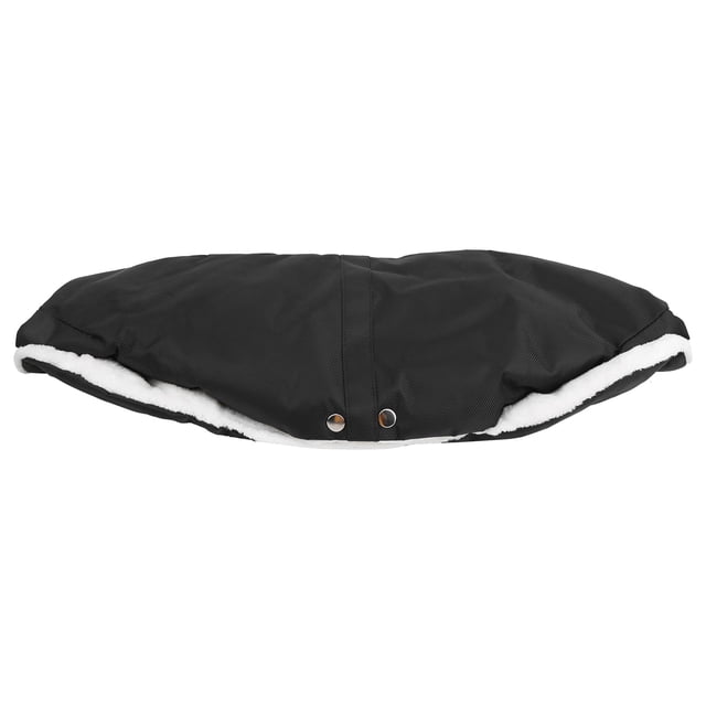 Guantes de invierno para cochecito de bebé, resistentes al viento, impermeables, gruesos, protectores de manos, accesorio para cochecito, color negro