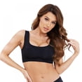 thumbnail image 3 of 3 Pack Sports Bras, Comfort Bras for Women, Seamless, Underwireless, Sleep Yoga Bras with Removable Pads, 3 of 9
