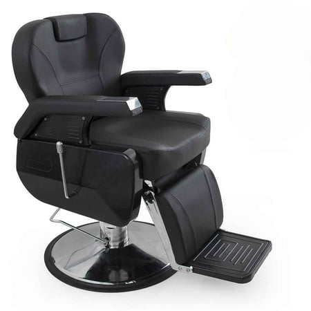 Bellavie Hydraulic Barber Chair Reclining Salon Equipment Black
