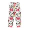thumbnail image 3 of Lsque Christmas Cute Pigs Print Women's Pajama Pants, Lounge Pant - Comfortable Home Wear,Elastic Waistband, Stylish Design-Medium, 3 of 9