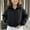 Black, variant on Zorckvet Kids Warm Outerwear Jackets with Zippered Pockets and Elastic Cuffs