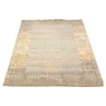 thumbnail image 1 of ECARPETGALLERY 5'3" x 7'9" Bordered Eternity Hand-knotted Area Rug for Living Room, Dining Room and Bedroom in Grey, 1 of 9
