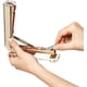 thumbnail image 3 of Grapadora transparente acrílica - La grapadora dorada hace un accesorio de escritorio de oficina genial para la oficina, el hogar o la escuela - Utiliza grapas estándar Namotu CZBG-ZC9, 3 of 5
