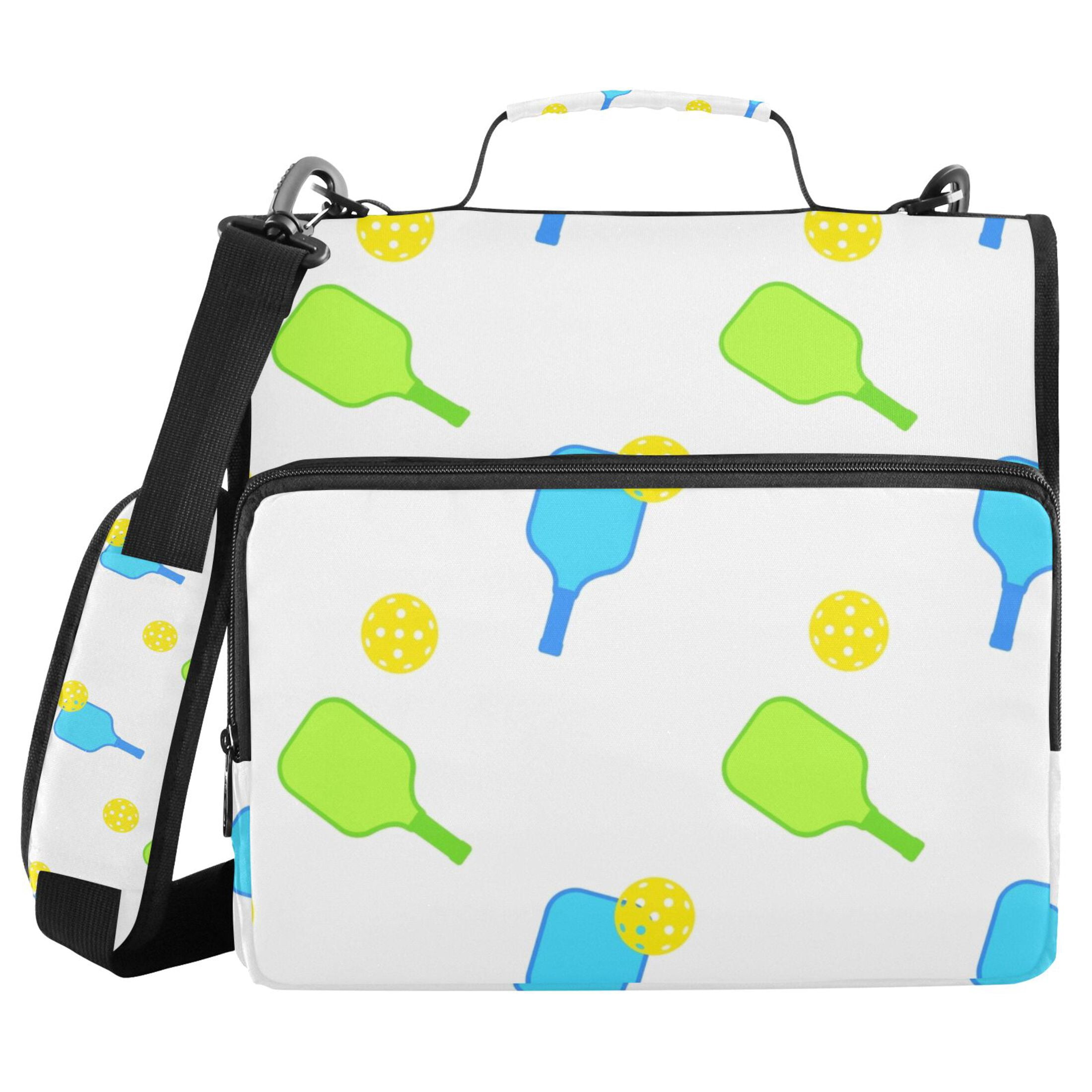 ALAZA Zipper Binder Pickle Balls 3 Ring Trapper Keeper File Folder Organizer Bag