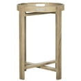 thumbnail image 2 of SAFAVIEH Hamish Retro Mid-Century Tray Top Side Table Light Grey, 2 of 7