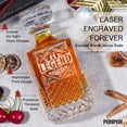 thumbnail image 3 of Set de decantadores de whisky Pitcher PONPUR Legend Has Retired, 770 ml, 3 of 8