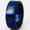 thumbnail image 3 of Blue Tungsten Coast Guard Ring, 3 of 5