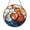 Acrylic 3.5 Inch, variant on Romantic Cat Couple Stained Glass Style Suncatcher Window Hanging Art, Cute Feline Pair with Heart Decorative Glass Panel, Colorful Animal Window Decor Sun Catcher Ornament for Home Gift