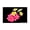 Color 6, variant on Joocar Floral Design Black Background Plumeria Flower Print Linen Table Mats Set Of 4 For Home Kitchen Table Decor 12x18 inch