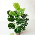 thumbnail image 3 of Toystoory Plantas artificiales, hojas, hojas de palma , suministros de plantas de plástico para el hogar y la cocina Plantas Artificiales, 3 of 6