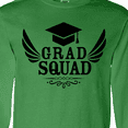 thumbnail image 4 of Inktastic Grad Squad with Graduation Cap and Wings Long Sleeve T-Shirt, 4 of 5