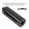 thumbnail image 3 of Pool Cue Extender,Club Telescopic Pool Cue Middle Shaft Aluminum Extension Accessory Parts 3/8-8-8 Teeth Pool Cue Extension Billiards Pool Stick Extender 2oz, 3 of 9