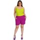thumbnail image 5 of Short casual Roman Fashion/Tallas Extras, 7033 (Magenta) fucsia oscuro 38 Roman Fashion SH-GR-7033-MAGENTA, 5 of 6