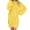 B-Yellow, variant on Juebong Sweater Dress for Women Trendy Furry Knit Dresses Long Sleeve Crewneck Oversized Midi Pullover Comfy Plus Size Top