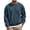 Navy, variant on hoksml Men s Crew Neck Sweatshirt Cropped Loose Drop Shoulder Elastic Waist for Casual Daily Work Outdoor Comfort