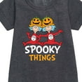 thumbnail image 2 of Dr. Seuss - Spooky Things - Toddler And Youth Girls Fleece Dress, 2 of 5