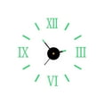 thumbnail image 1 of Agiferg DIY Luminous Stereo Digital Wall Clock Creative Wall Sticker Clock Living Room Decoration Clock, 1 of 2