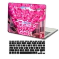 thumbnail image 1 of KSK KAISHEK Hard Shell Case Cover Compatible with MacBook Air 13 inchs( Touch ID, 2018 2019 2020 2021 2022) + Black Keyboard Cover Model A2337 m1&A2179&A1932, USB Type-C Pink series 0338, 1 of 5