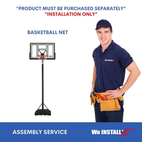 Home Installation Service for Portable Basketball System by We Install It Services