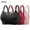 Black, variant on WREESH 3 Pack Full Support Bra Women Embroidered Glossy Comfortable Breathable Bra Underwear No Rims Lace Padded Bra Underwear Beige
