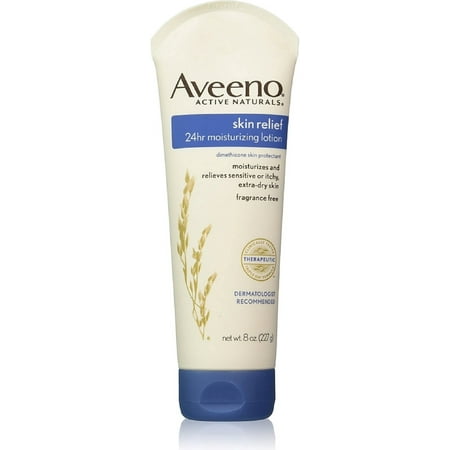 AVEENO Active Naturals Skin Relief Moisturizing Lotion 8 oz (Pack of 3)