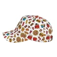 thumbnail image 5 of Haiem Hot Dog Pizza Baseball Cap Dad Hat Cotton Soft Adjustable Fashion Hats for Men Women Unisex Style Headwear, 5 of 9