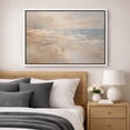 thumbnail image 4 of Framed Canvas Print Beach Wall Art Coastal Decorative for Living Room Bedroom - 24"x36" WHITE, 4 of 8
