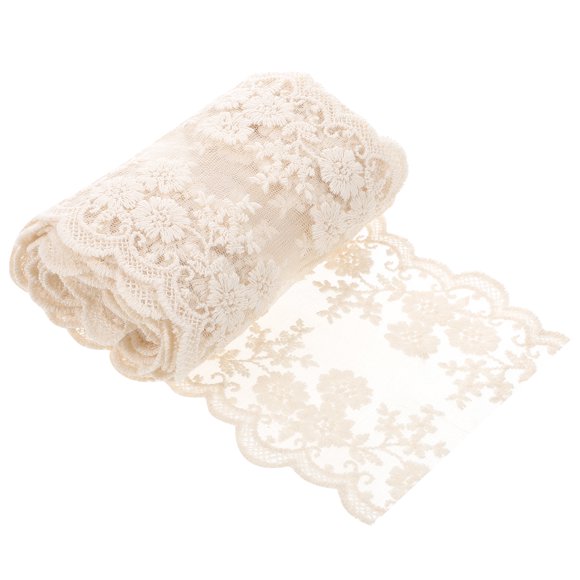 1 Roll of Clothing Lace Trim DIY Sewing Lace Ribbon DIY Lace Trim Decorative Garment Lace Trim Decor
