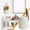 White, variant on HongHeng 1 Pack Hanging Basket, Small Wall Baskets for Organizing, Wicker Boho Wall Decor Set, Indoor Hanging Plant Holder, Rattan Woven Organizer for Home Decor, Farmhouse Storage Bin