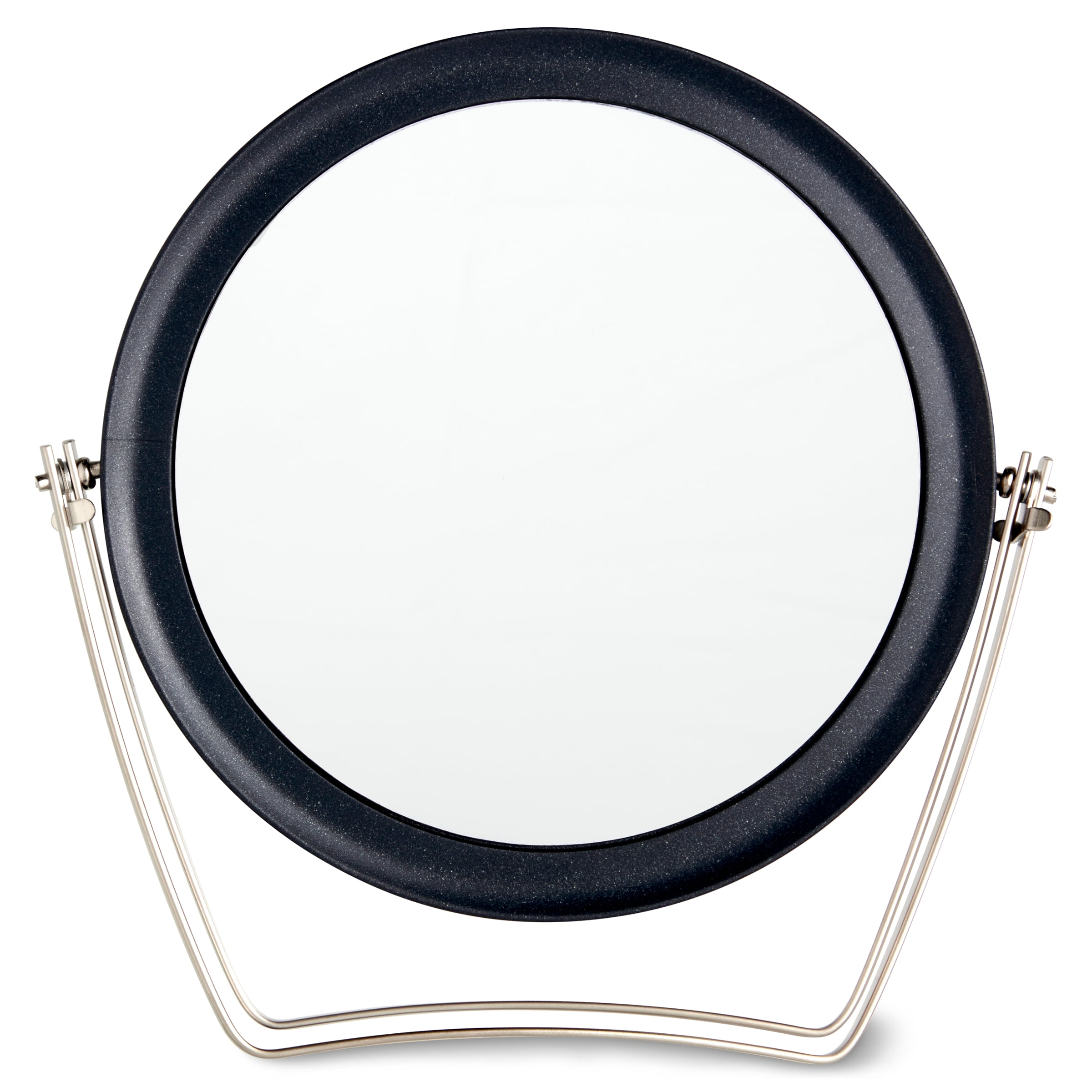 Equate Beauty Round Mirror with Stand, 1x and 3x Magnification