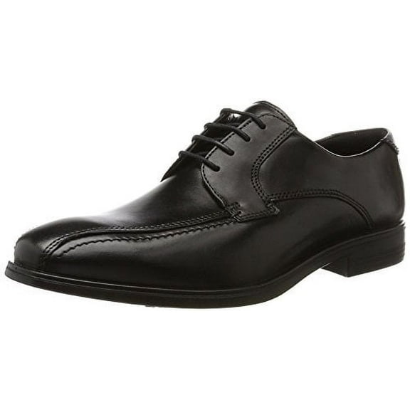 ECCO Men's Melbourne Bike Tie Oxford, Black, 47 EU/13-13.5 M US