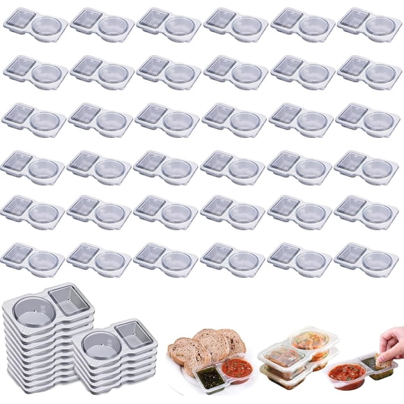 Snack Pack Container, Snack Container, Snack Containers, Reusable Snack Containers with Lids, Mini Snack Containers with Lids (30PCS)