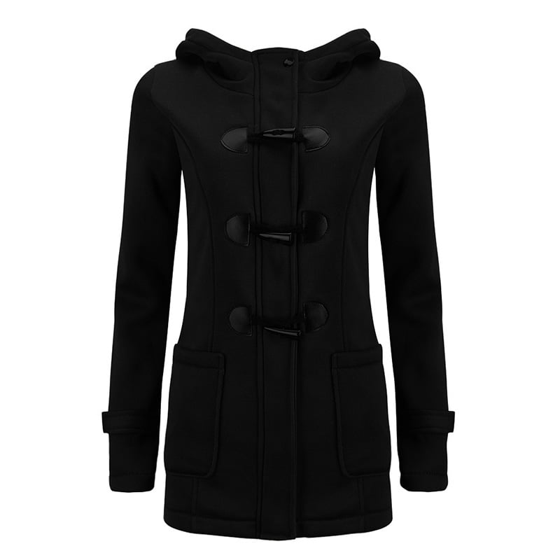 women's plus size duffle coat