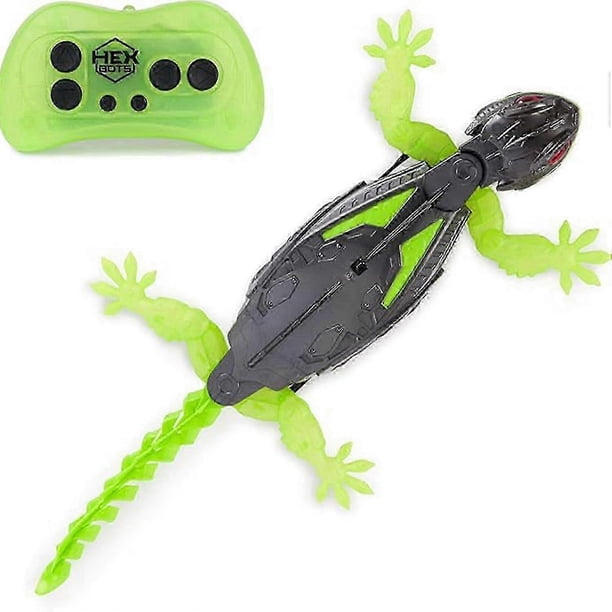 2025 Wall Crawler Gecko, Rechargeable Remote Control Robot Kids Toys, Climbs up Walls for Prank Toys & Games, RC Robot Toys for Boys & Girls Ages 4 &