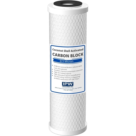 IPW Industries Inc. | Brita Water Filter Replacement, Whole House & Under Sink Water Filter System, Carbon & Sediment Filters for Well Water - USF-104