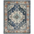 thumbnail image 4 of SAFAVIEH Monaco Toria Traditional Area Rug, Navy/Light Blue, 5'1" x 7'7", 4 of 8