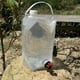 thumbnail image 4 of Contenedor de agua portátil plegable para bebidas de 1,45 galones, sin BPA, con jarra portadora de grifo para acampar, conducir, mochilero, de Baoblaze Contenedor de bebidas de campamento, 4 of 8