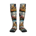 thumbnail image 3 of Compression Socks for Women and Men - Vivid Eyeball Hillscape Compression Socks Circulation for Workout, 3 of 8