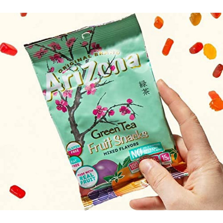 Tea Fruit Snacks, Variety Pack - Mixed Fruit, Green Tea, Iced Tea
