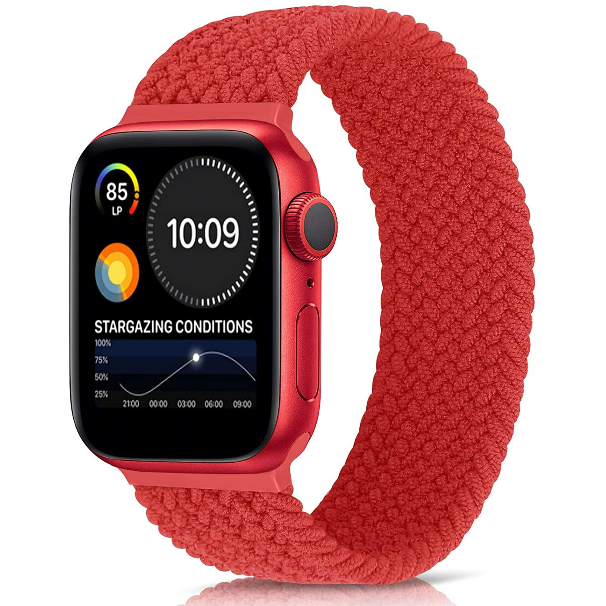 Woven Single Loop Strap Compatible With Apple Watch, Sports Strap