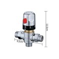 thumbnail image 4 of Válvula mezcladora termostática Control de temperatura G1/2quot; Válvula de latón macizo de 3 vías para sistemas de ducha kaili Sencillez, 4 of 5