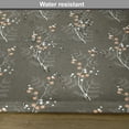 thumbnail image 6 of Ambesonne Flower Place Mats Set of 4, Spring Buds Branches, Standard Size, Orange White Grey, 6 of 6