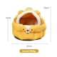 thumbnail image 1 of New Pet Bed Comfortable Cat Bed Dog House Cute Pet Tent Deep Sleep Plush Kennel Warm Pet Sofa Bed Pet Supplies Accessories ShopWise Round, 1 of 14