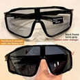 thumbnail image 4 of 1/2Pcs 7.9 Inch Photochromic Cycling Glasses for Men Women, Running Sunglasses UV Protection - Sports Sunglasses for Mountain Bike Riding & Running, 4 of 4
