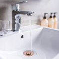 thumbnail image 4 of Escurridor de galvanoplastia para lavabo, tapón a prueba de fugas para cabezal de lavabo universal, tapón para fugas de núcleo de cobre para lavabo de piscina JFHHH pequeña, 4 of 5
