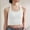 White, variant on Seamless Sports Bra for Women Padded Workout Crop Top Yoga Bra Racerback Camisole Removable Pads Fitness Tank Top