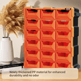 thumbnail image 5 of 18-Drawer Storage Organizer - AIRJA Plastic Drawers for Organization - Desktop Or Wall-Mounted Container for Hardware, Tools, And Beads, 5 of 7