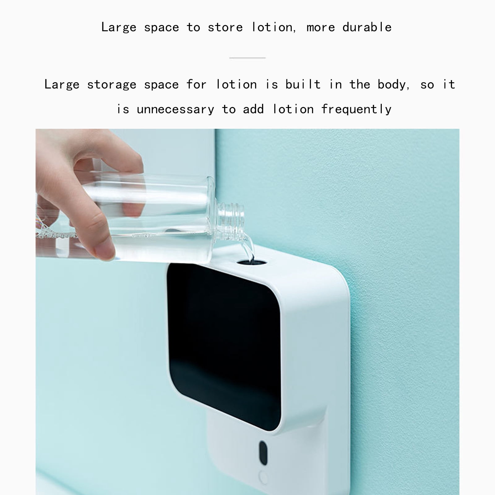Dengmore Automatic Foaming Soap Dispenser Wall mounted Automatic Induction Soap Dispenser Foam Washing Machine Soap Dispenser Machine