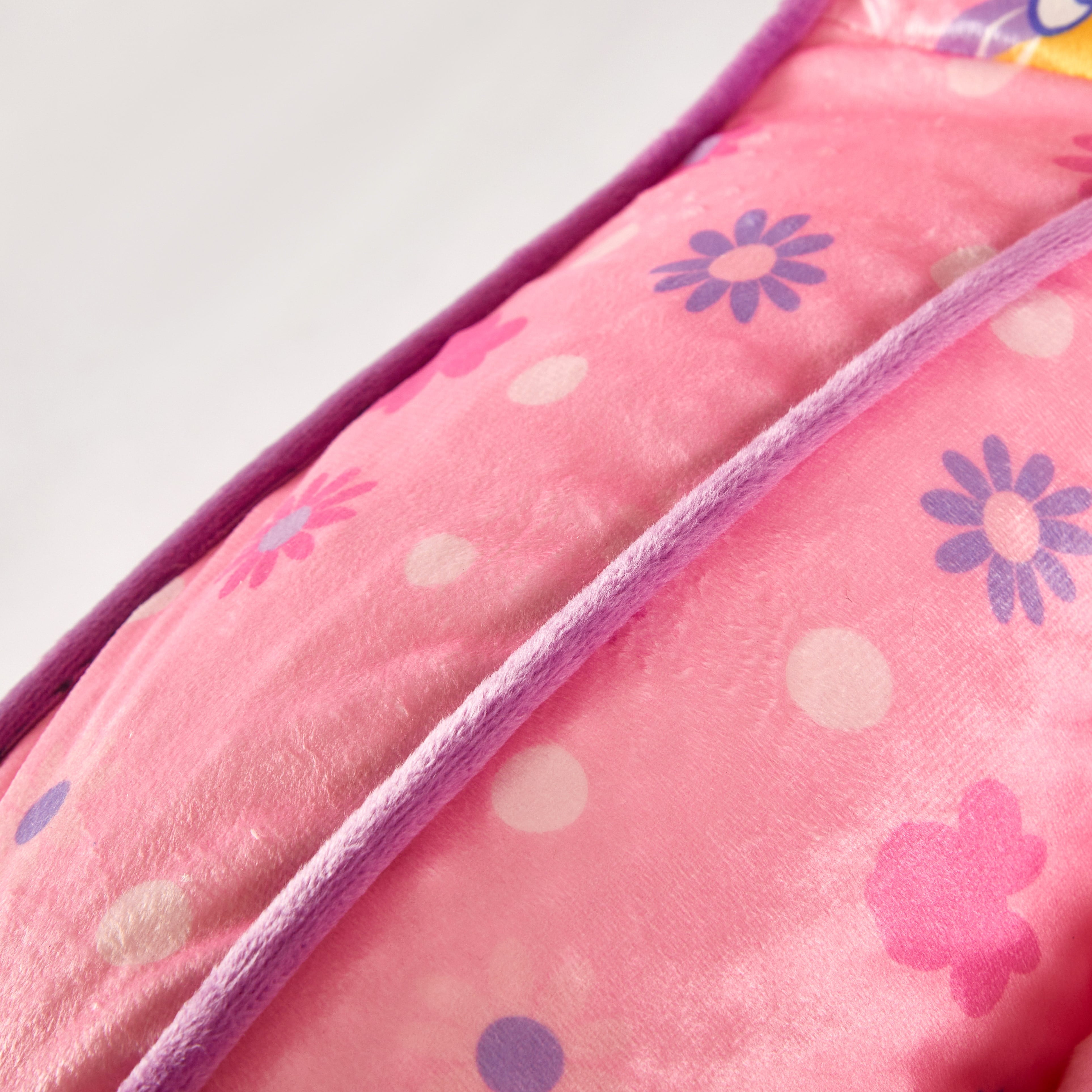 Minnie Mouse Square Beanbag Chair Pink, 18" inches
