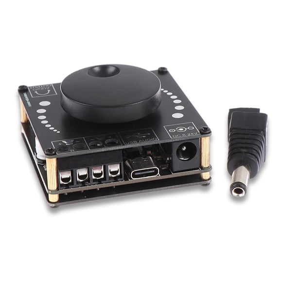 Amplificador digital inalámbrico Tablero del teléfono Control de la aplicación Ordenador Bluetooth-Compatible Módulo DC 8-24V Protección de circuito corto 20W Scienceny EL005475-00B